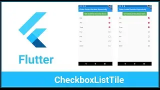 Flutter Bangla Tutorial || How to implement CheckBoxListTile in Flutter || Widget of the week