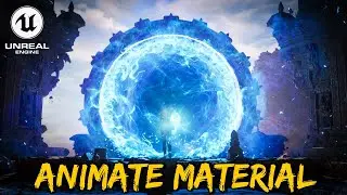 Easy Way To Animate Material In Unreal Engine 5...