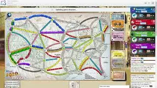 Ticket To Ride: What Do You Think About My Midgame Decision?