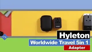 Hyleton Worldwide Travel Adapter   5 in 1 charger