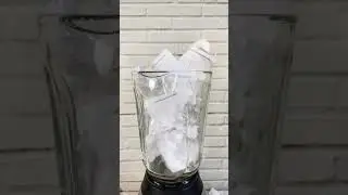 THE PAPER IN THE BLENDER LITERALLY EXPLODES. WATCH TO THE END \ БУМАГА В БЛЕНДЕРЕ. СМОТРЕТЬ ДО КОНЦА