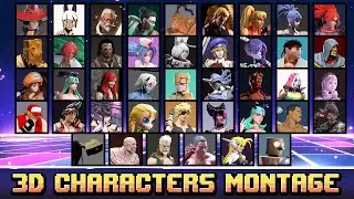 Sculpt JAM Fighting — 3D Characters Montage 🥊 (ENG sub)