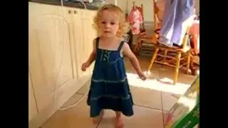 Slow motion jumping video, shaky hair