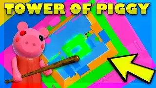🏰Tower of Piggy🐷 | Building Tower of Hell in Piggy New Build Mode