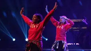 DANCING FOR THE FIRST TIME IN THE NEW YEAR AT RELENTLESS CHURCH PURPOSE DANCE