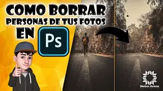 TUTORIAL PHOTOSHOP | COMO BORRAR PERSONAS DE FOTOGRAFIAS  EN PHOTOSHOP
