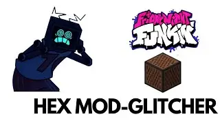 FNF | Friday Night Funkin' Hex Mod - Glitcher [Minecraft Note Block Cover]