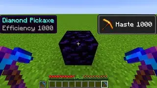 how fast can you break obsidian