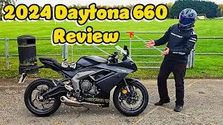 2024 Triumph Daytona 660 Review (A2 Legal) | DFIB RIDES