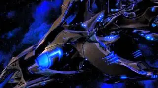SCII LOTV Amon Reach Orbital Strike Cutscene