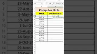 Learn Excel Date Formatting | Convert Dates in Excel Easily!