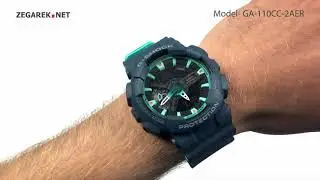 Casio G-SHOCK Original GA-110CC-2AER Light Blue - Zegarek.net