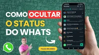 Como Ocultar Seu Status Online no WhatsApp!🔒📱