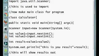 How to get Input In Java | Notepad code Execution | Simple Calculator in java Using notepad Coding