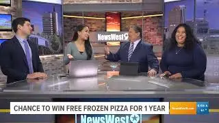 You have a chance to win free frozen pizza for a year...but there's a catch!
