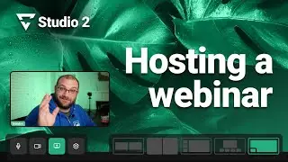Want to learn how you can host your own Webinar? Check out Lightstream Studio 2! 