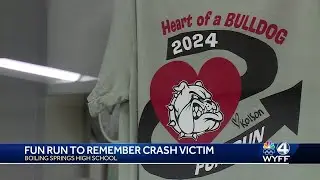 Run to remember Upstate high school student killed in crash