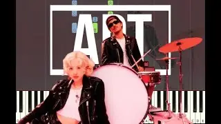 ROSÉ & Bruno Mars - APT. (Piano Tutorial)
