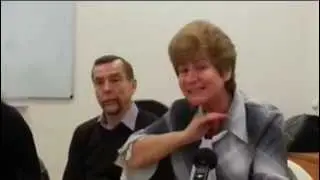 28 апреля 2013 года. Пресс-конференция российских правозащитников. Карина Москаленко