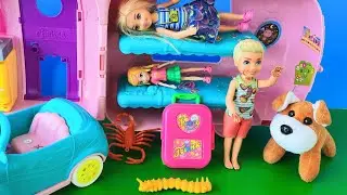 barbie at camp, daughter scared crazy moments