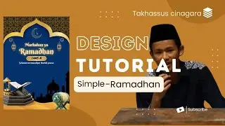 Sesi Microteaching | tutorial design poster simple dengan Canva