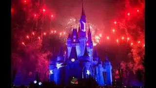 Disney's Not-So-Spooky Spectacular 2024 Fireworks Magic Kingdom Halloween Walt Disney World