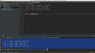 JavaScript Debug в DevTools ч/з метод console.table() для просмотра массива в console в виде таблицы