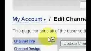 Youtube Tip - Changing Profile Picture