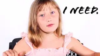 Girl explains why she needs a new iPad...