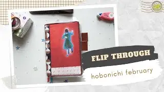 Hobonichi February 2021 Flip Through | boots & berry