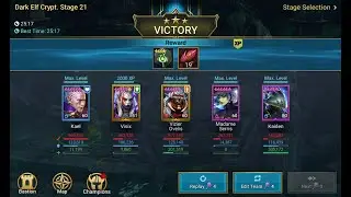 Raid Shadow Legends Faction War Dark Elf Stage 21