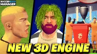 THE NEW GRAPHIC ENGINE OF SOCCER MANAGER 2025
