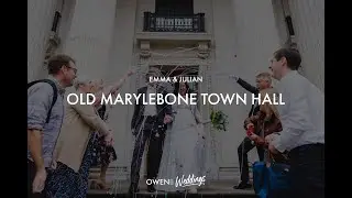 Old Marylebone Town Hall Wedding | Emma & Julian