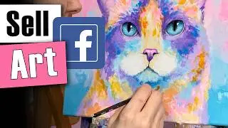 How to Sell Art on Facebook with NO FOLLOWERS for FREE