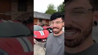 Leaving my house in style…🤘 #ferrari #pista