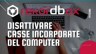 Rekordbox: Disattivare casse incorporate del computer