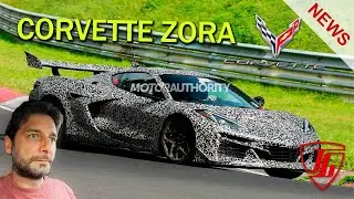 ¡Espiado! El Corvette C8 Zora 2026 fué visto probando en el Nürburgring
