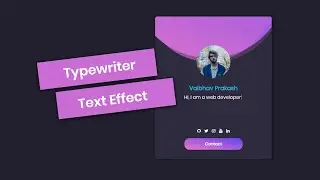 How to create a typing animation with just 3 lines of code. (Typed.js)