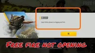 Login failed please try again || free fire not opening problem || free fire facebook problem