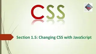 section 1.5 Changing css with javascript