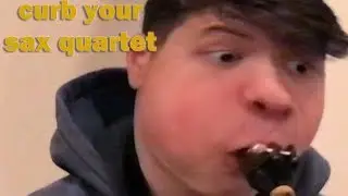 curb your saxophone quartet