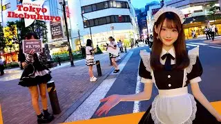 Tokyo Ikebukuro🐶Let's go to Animate♪💖4K non-stop 1 hour