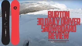 Burton 3D Daily Driver In Depth Snowboard Review - Compared to Burton Hometown Hero