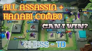 ALL ASSASSIN + HANABI COMBO | BEST CARD | CHESS TD | MOBILE LEGENDS