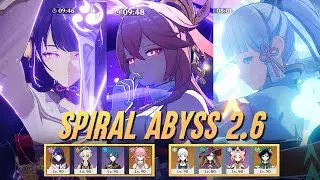 C2 Raiden, C0 Yae Miko & C0 Ayaka Freeze Team | 2.6 Spiral Abyss 12 Genshin Impact