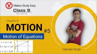 Equation of Motion  | Motion Class 9