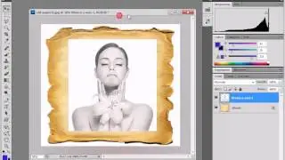 photoshop tutorial ita foto su carta antica o bruciata