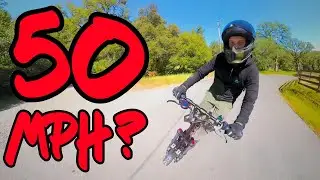 They say this scooter does 50mph...  The $1,699 T88 Plus