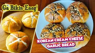 Korean Garlic Bread with Cream Cheese - DNR