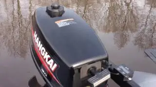 Khankai 4 - first test on the water
